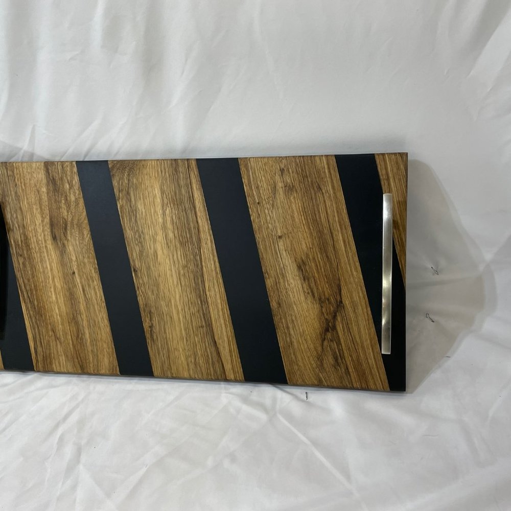 Wood & Epoxy Serving Tray